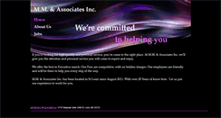 Desktop Screenshot of mmassociatesinc.com
